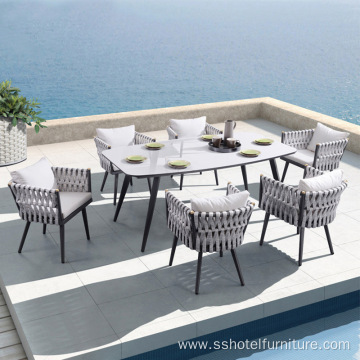 Outdoor Fuiniture Leisure Table And Chair Combination